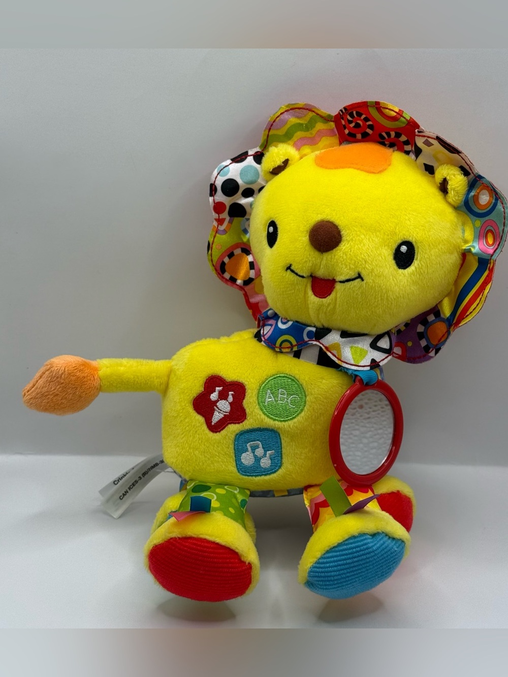 VTech Crinkle and Roar Lion Sensory Baby Toy Stuffed Animal Plush
